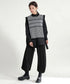 Geometric Jacquard Knit Vest